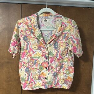 Marine Layer Multicolor Short Sleeve Camp Shirt